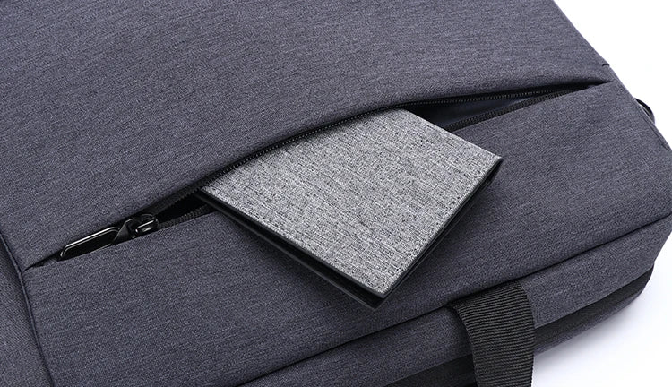 JMT-312778 Multifunctional Laptop Briefcase for Men and Women - Eco-Friendly Shoulder Bag Suitable for College and Travel