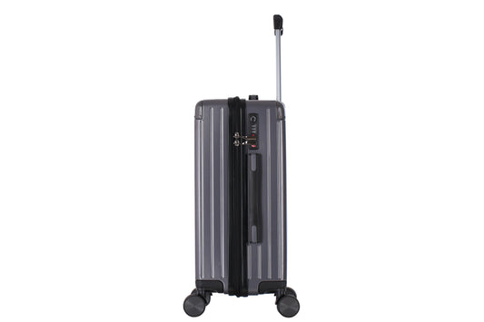 JMT-313162 3-Piece Hardshell Luggage Set - Durable ABS+PC Trolley Suitcases for Travel