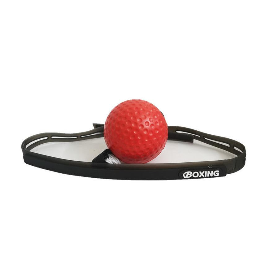 JMT-313162 Silicone Headband and PU Foam Boxing Training Ball for Enhanced Coordination and Reflexes