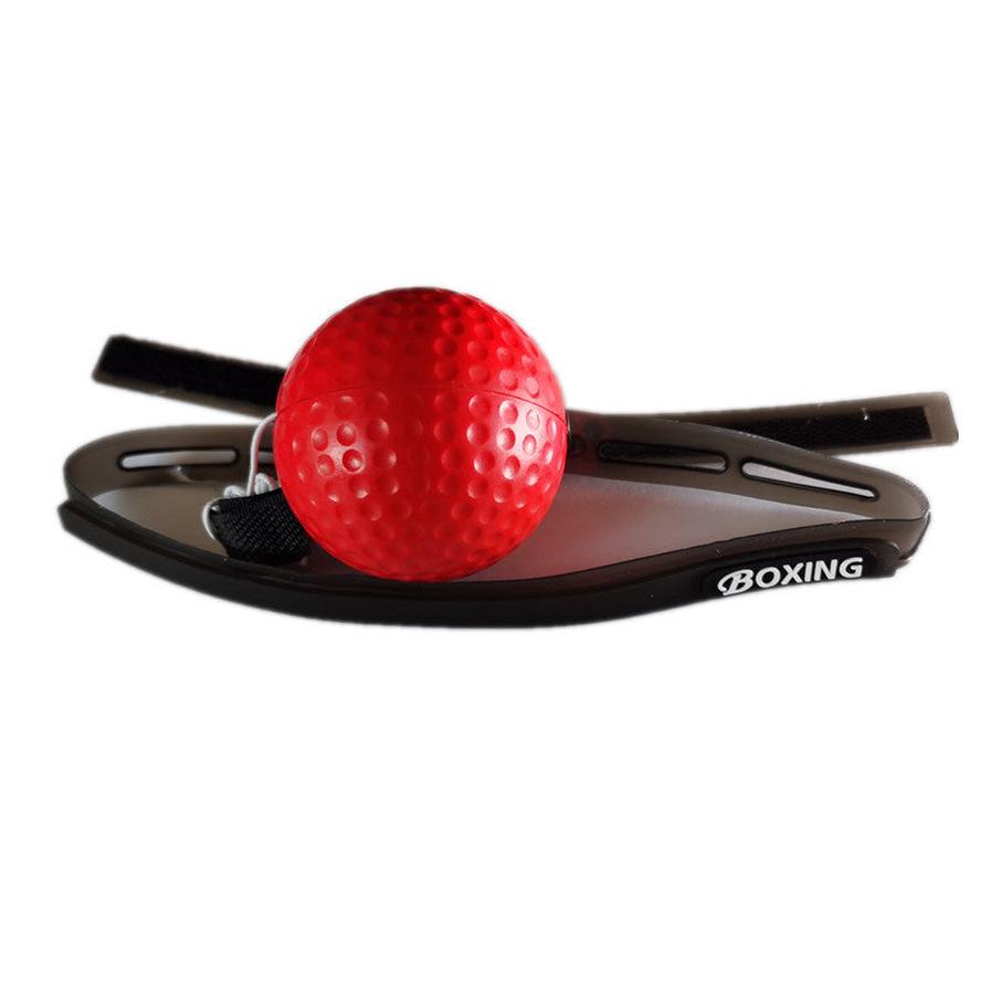 JMT-313162 Silicone Headband and PU Foam Boxing Training Ball for Enhanced Coordination and Reflexes