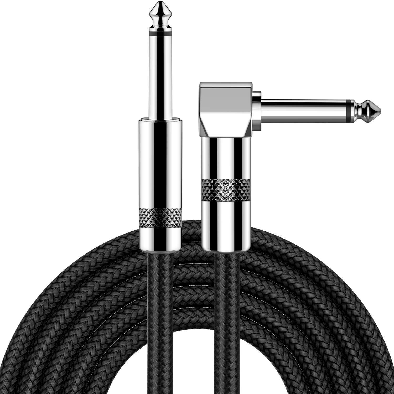 JMT-313290 Dual Channel 6.35mm Audio Cable for Amplifiers and Speakers, Various Lengths Available