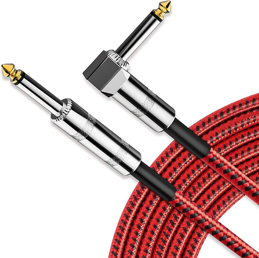 JMT-313290 Dual Channel 6.35mm Audio Cable for Amplifiers and Speakers, Various Lengths Available