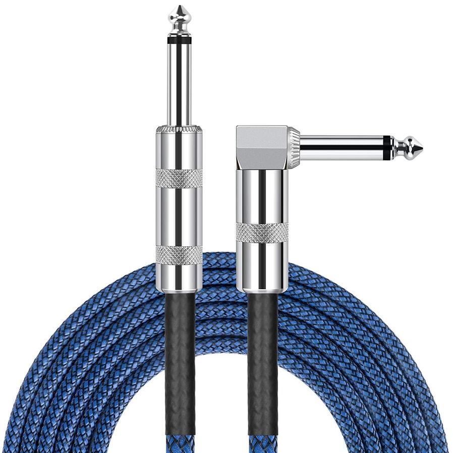 JMT-313290 Dual Channel 6.35mm Audio Cable for Amplifiers and Speakers, Various Lengths Available