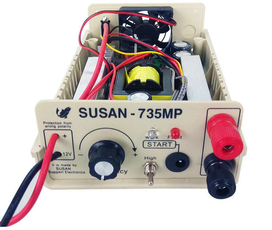 JMT-313418 12V Power Saving Boost Converter, sUSAN-835MP, 1200W Actual, 2500W Rated, for 12V20AH Battery Systems