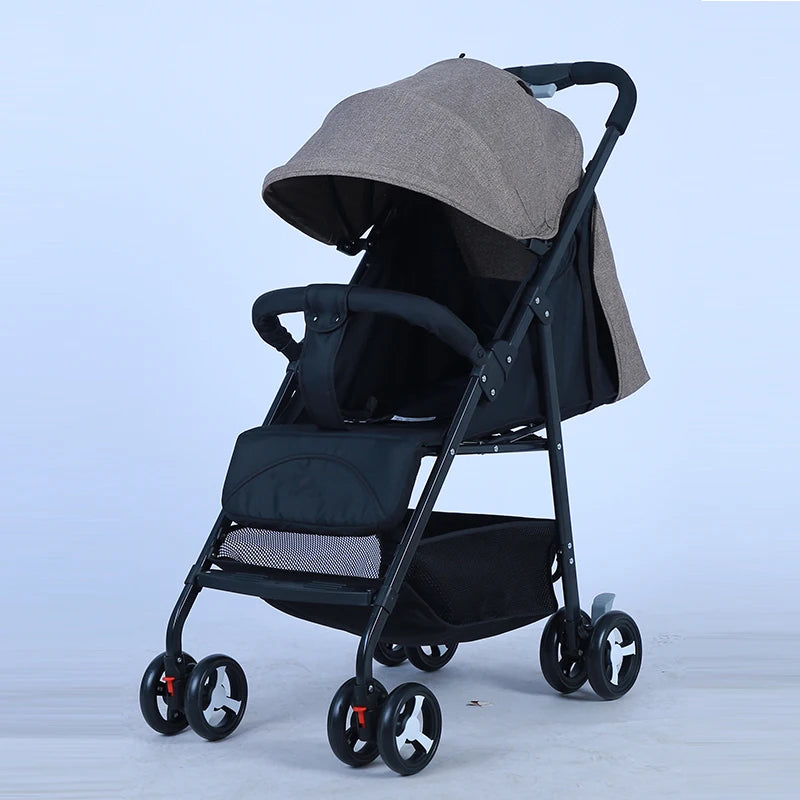 JMT-313546 Foldable 2-in-1 Baby Stroller for Infants and Toddlers, One-Hand Folding Design, Suitable for Ages 0-3 Years