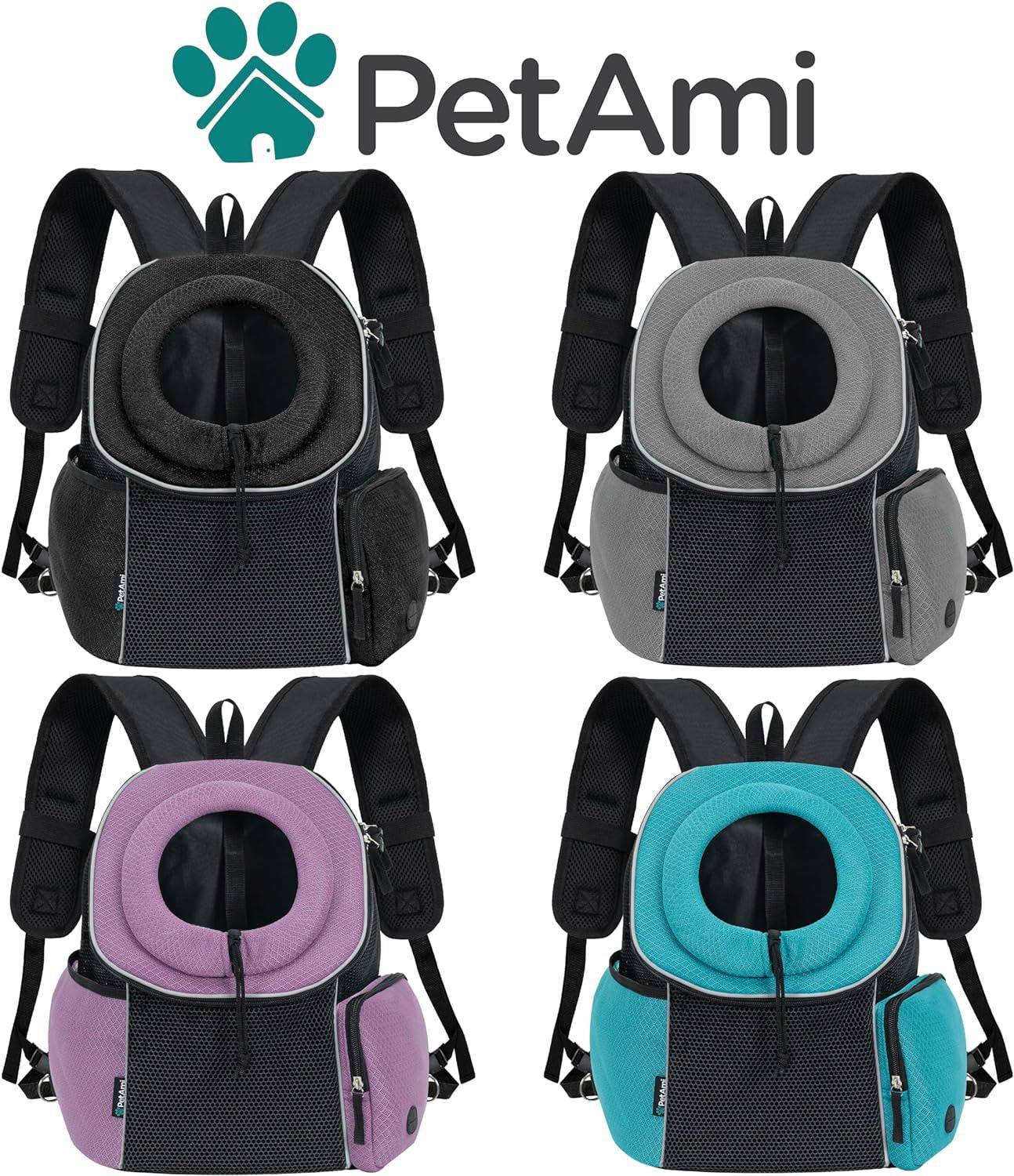 JMT-313610 Portable Breathable Dog Backpack Carrier for Travel and Outdoor Activities