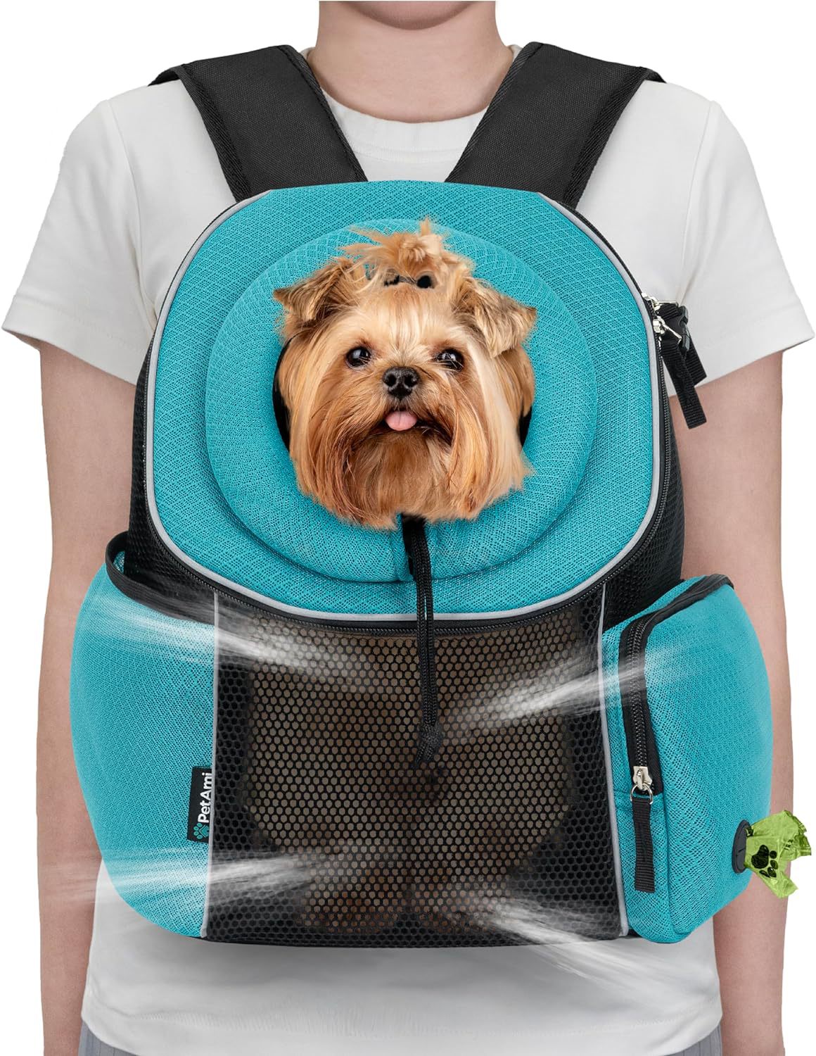 JMT-313610 Portable Breathable Dog Backpack Carrier for Travel and Outdoor Activities