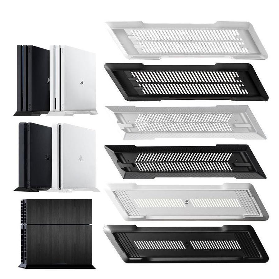 JMT-313738 PS4 Slim Console Bracket for Enhanced Stability and Support - Compatible with PS4/PS4 PRO