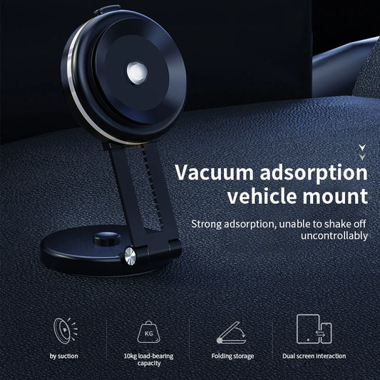 JMT-313930 360 Degree Rotating Wireless Car Phone Holder with 10W Fast Charging and Vacuum Suction Mount