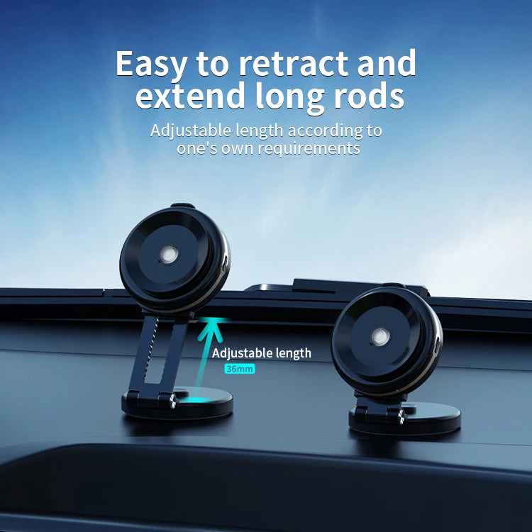 JMT-313930 360 Degree Rotating Wireless Car Phone Holder with 10W Fast Charging and Vacuum Suction Mount