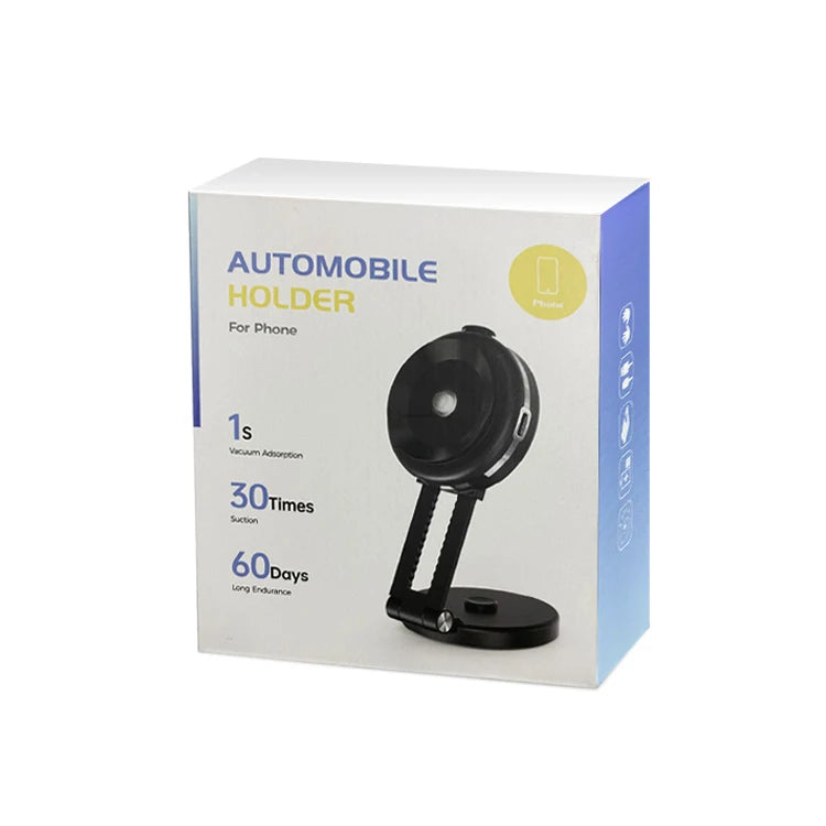 JMT-313930 360 Degree Rotating Wireless Car Phone Holder with 10W Fast Charging and Vacuum Suction Mount
