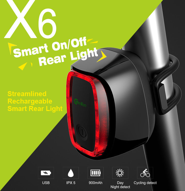 JMT-314186 Compact Bicycle Tail Light for Enhanced Safety and Visibility