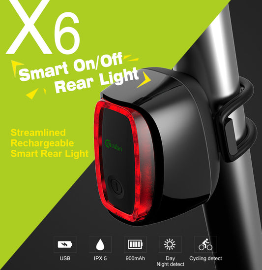 JMT-314186 Compact Bicycle Tail Light for Enhanced Safety and Visibility