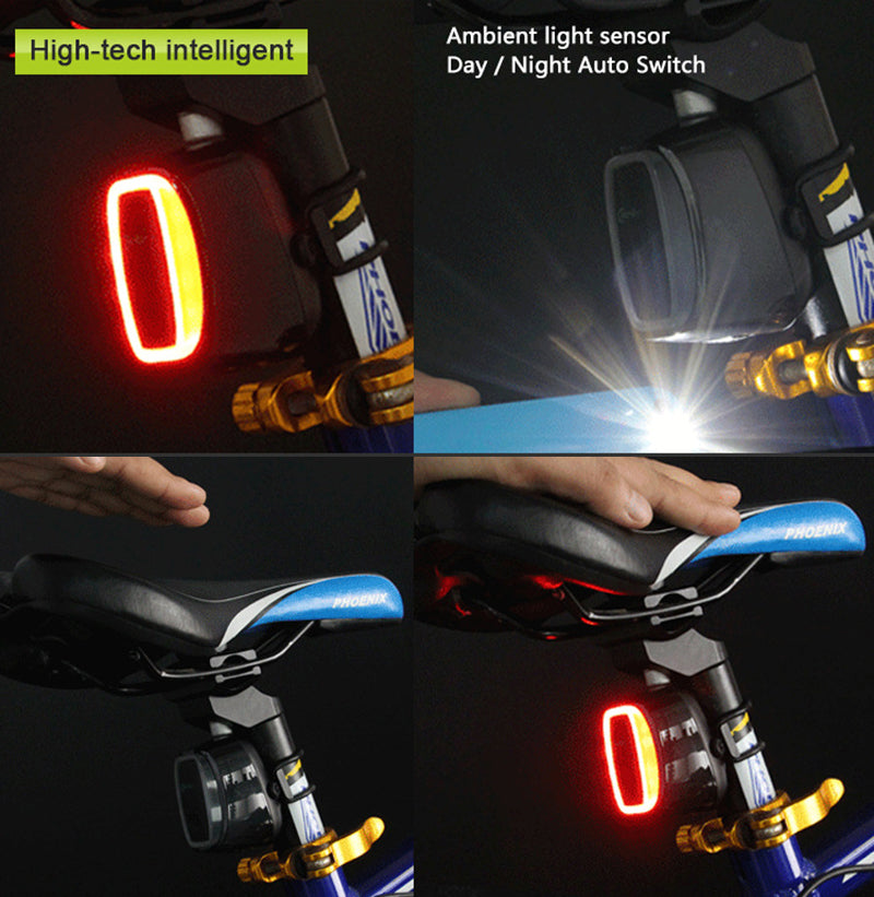JMT-314186 Compact Bicycle Tail Light for Enhanced Safety and Visibility