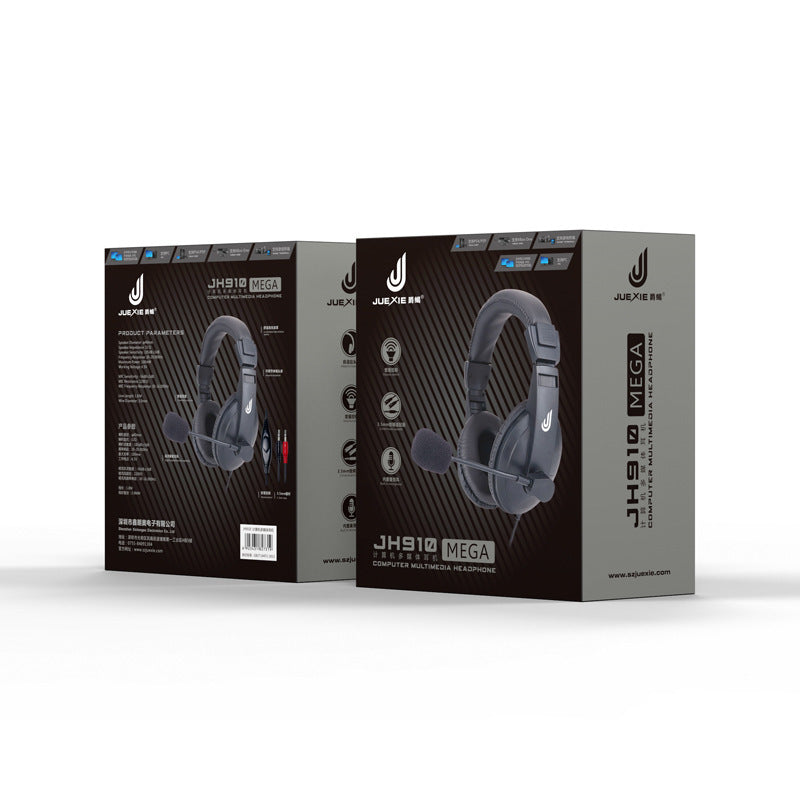 JMT-314250 Wired Headset with Microphone for PC - 3.5mm Connector, 20-20000 Hz Frequency Range