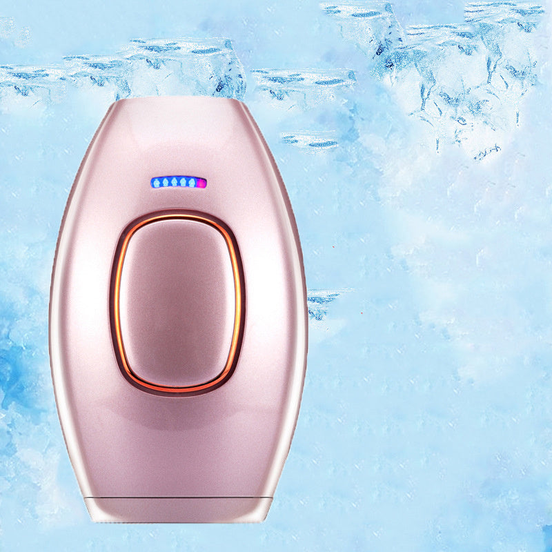 JMT-314506 Whole Body Laser Hair Removal Device with Photon Rejuvenation Technology - White and Pink