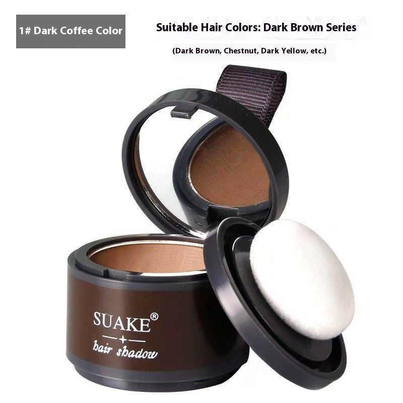 JMT-314698 Precision Hairline Carving Outline Powder for Sparse Edges - Black & Brown Shades