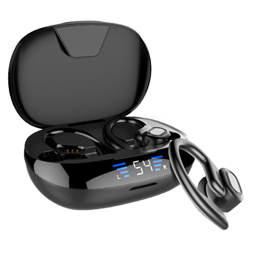 JMT-314762 Wireless Ear-Hook Sports Headphones with Charging Case, Bluetooth V5.0, 40mAh Battery, 4-5 Hours Playtime