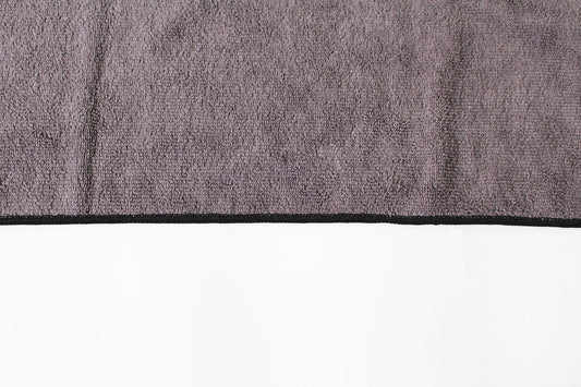 JMT-314890 Microfiber Pet Bath Towel - Absorbent Gray Square Towel, 50x100cm