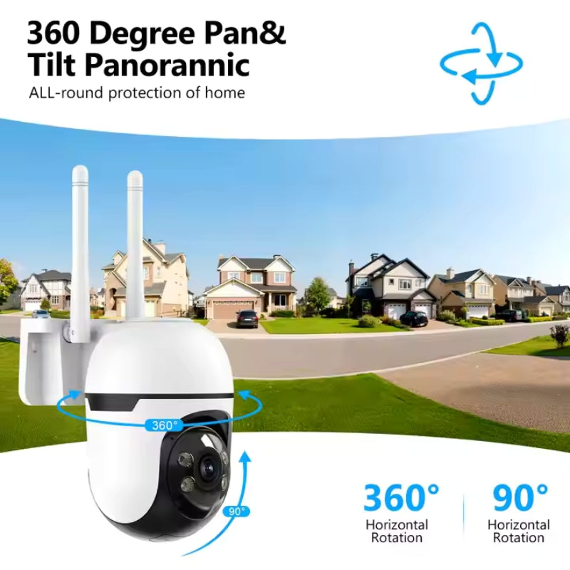 JMT-315082 3MP Mini WiFi PTZ Surveillance Camera with Remote Viewing and Motion Detection