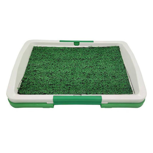 JMT-315402 Indoor Dog Grass Toilet - Three-Layer Potty Training Tray for Puppies