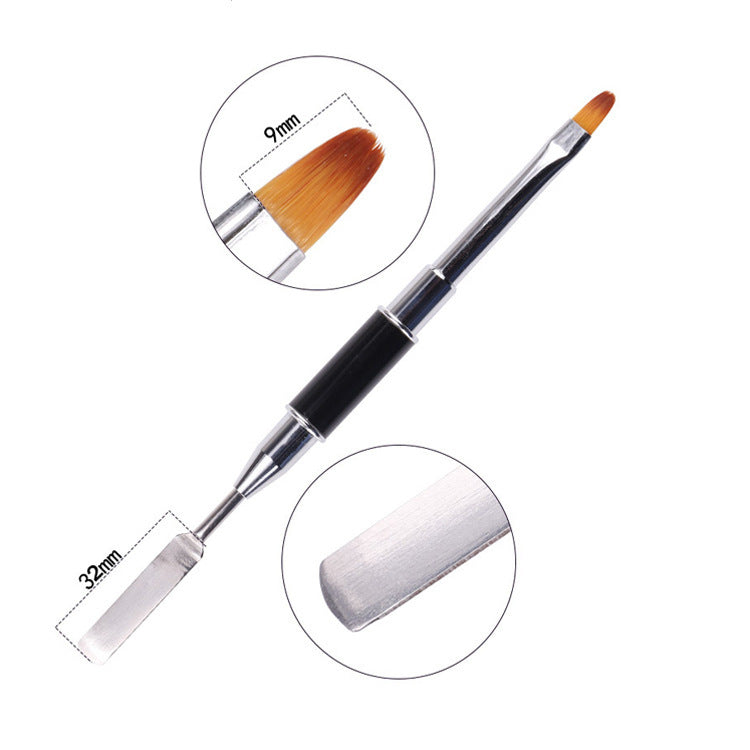 JMT-315850 Phototherapy Pen for Poly Gel Nails with 9mm Brush Bristles