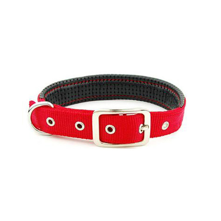 JMT-315914 Reflective Nylon Webbing Dog Collars for Medium and Large Dogs - Durable and Adjustable Sizes