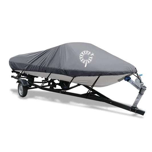 JMT-316042 Heavy Duty 600D Oxford Cloth Waterproof Boat Cover for 19-22ft All-Weather Protection