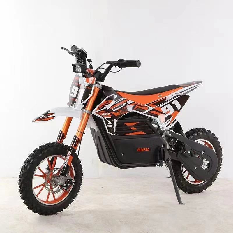 JMT-316170 1200W Electric Moto Dirt Bike with 48V 20Ah Lithium Battery and 12-Inch Tires for Kids and Adults , Top Speed 27.9 mph