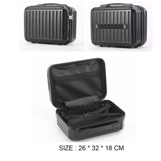 JMT-316298 Large Capacity Trolley Suitcase with Mini Storage Box for Travel and Organisation