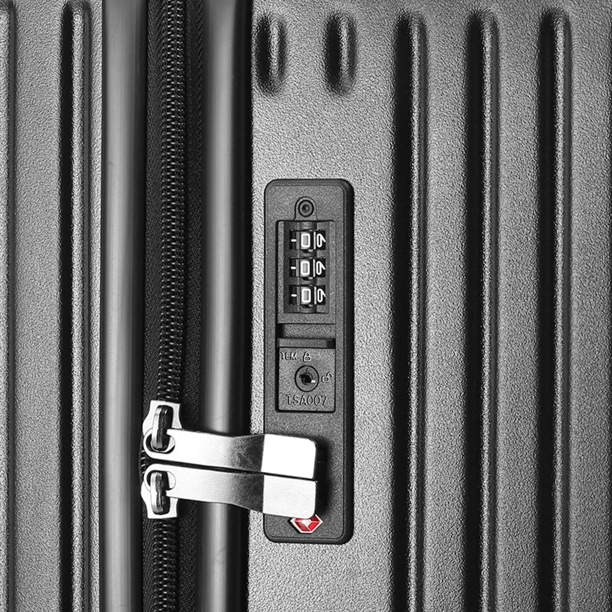JMT-316298 Large Capacity Trolley Suitcase with Mini Storage Box for Travel and Organisation