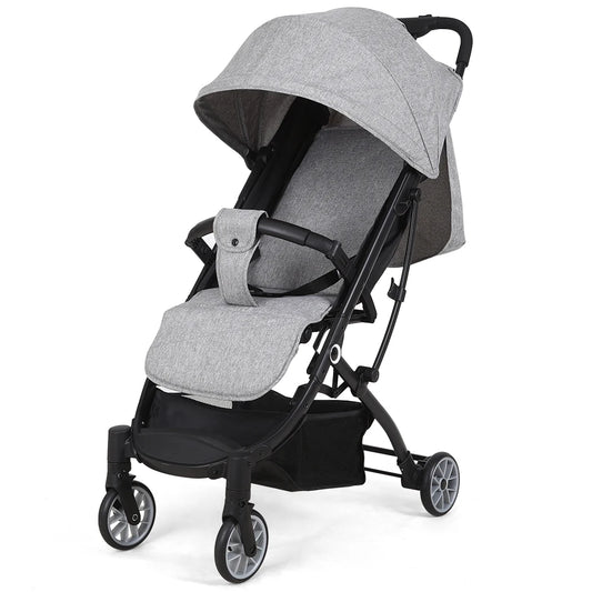 JMT-316426 Lightweight Multifunctional One-Hand Folding Stroller with Steel Frame for Easy Baby Transport