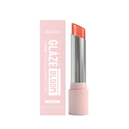JMT-316682 Caramel Oil Balm with Vitamin E and Hyaluronic Acid for Moisturized Lips