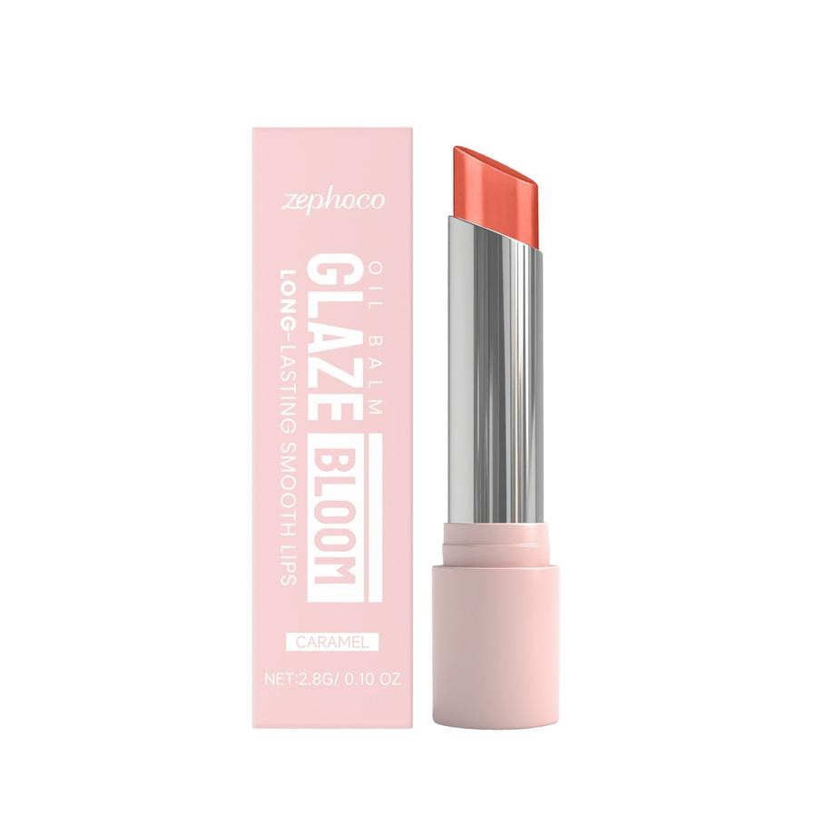 JMT-316682 Caramel Oil Balm with Vitamin E and Hyaluronic Acid for Moisturized Lips