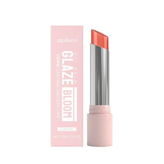 JMT-316682 Caramel Oil Balm with Vitamin E and Hyaluronic Acid for Moisturized Lips