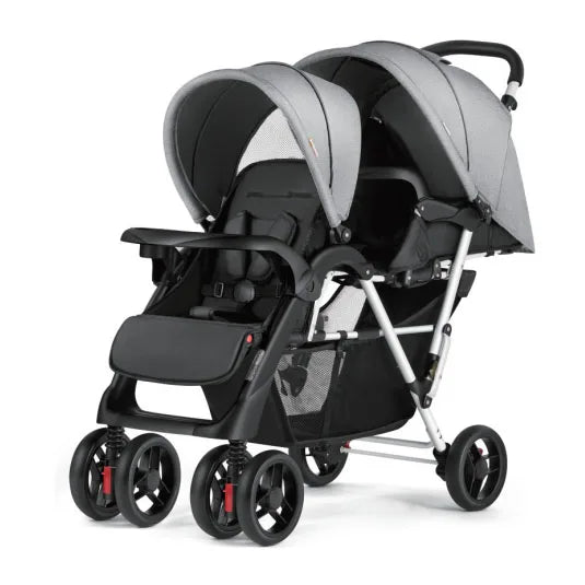 JMT-316746 Double Stroller for Twins – Versatile and Compact Baby Pram for Easy Travel