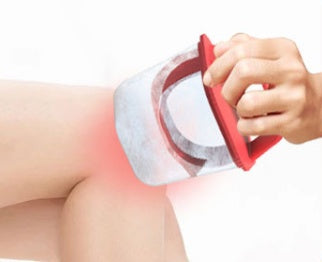 JMT-316810 Massage Ice Tray for Hands and Feet - Silicone Ice Pack for Pain Relief and Skin Massage