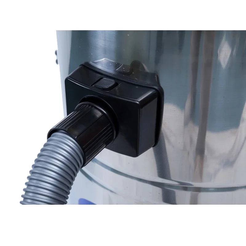 JMT-316874 Stainless Steel Industrial Wet and Dry Vacuum Cleaner, 30L 1000W with Complete Accessories