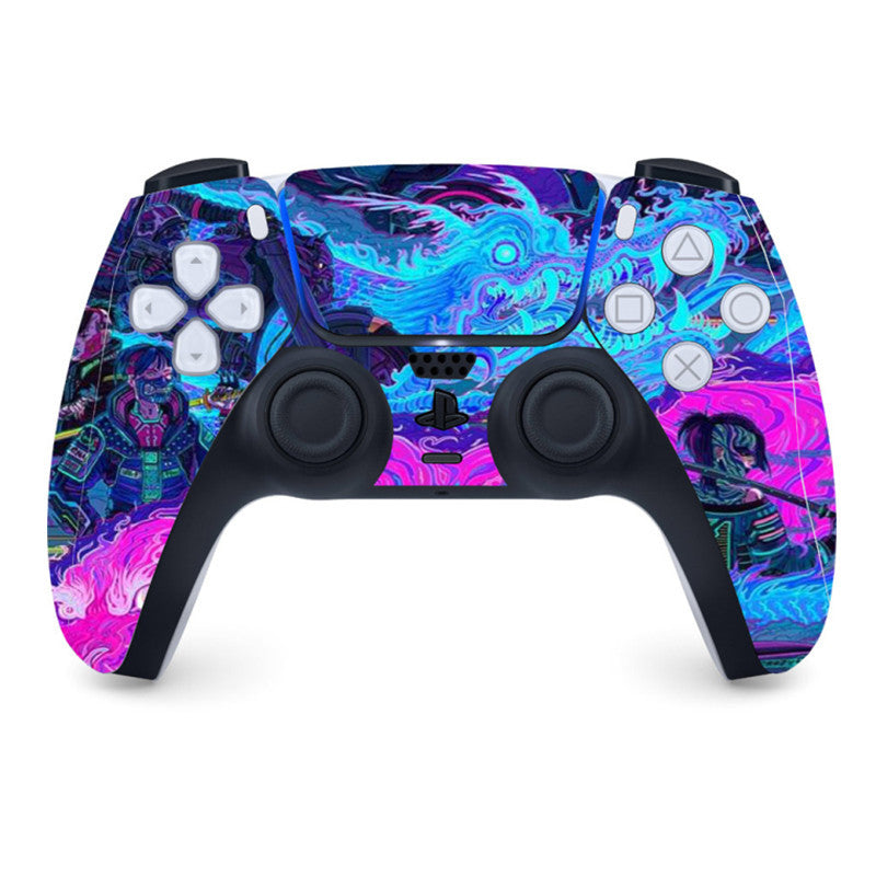 JMT-316874 Stylish Skin Sticker for PS5 Controllers - Easy to Apply and Remove, Protects Against Dust and Scratches