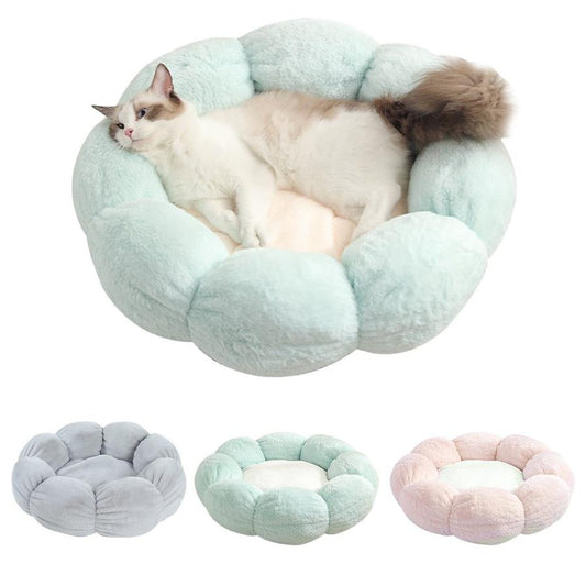 JMT-316874 Warm Wool-Like Cat Litter with High Resilience Thermal Cotton Filling