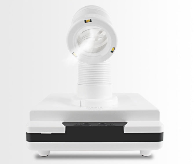 JMT-316874 White Japanese Manicure Vacuum Cleaner with Strong Suction, ABS Plastic, Compact Size 195x210x70mm