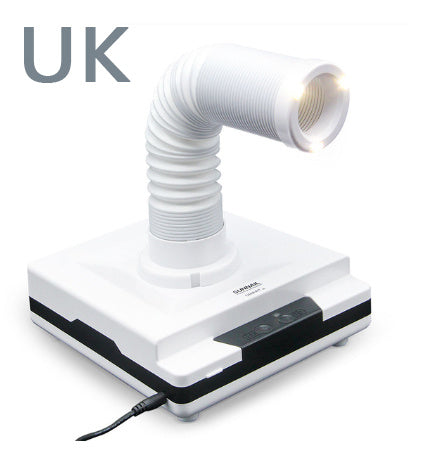 JMT-316874 White Japanese Manicure Vacuum Cleaner with Strong Suction, ABS Plastic, Compact Size 195x210x70mm