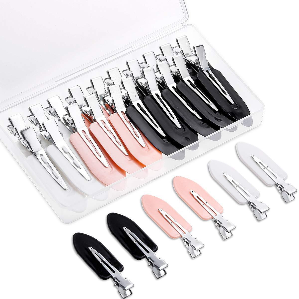 JMT-316938 Traceless Minimalist Hair Barrettes - Boxed Set of Colorful Clips for Bangs and Styling
