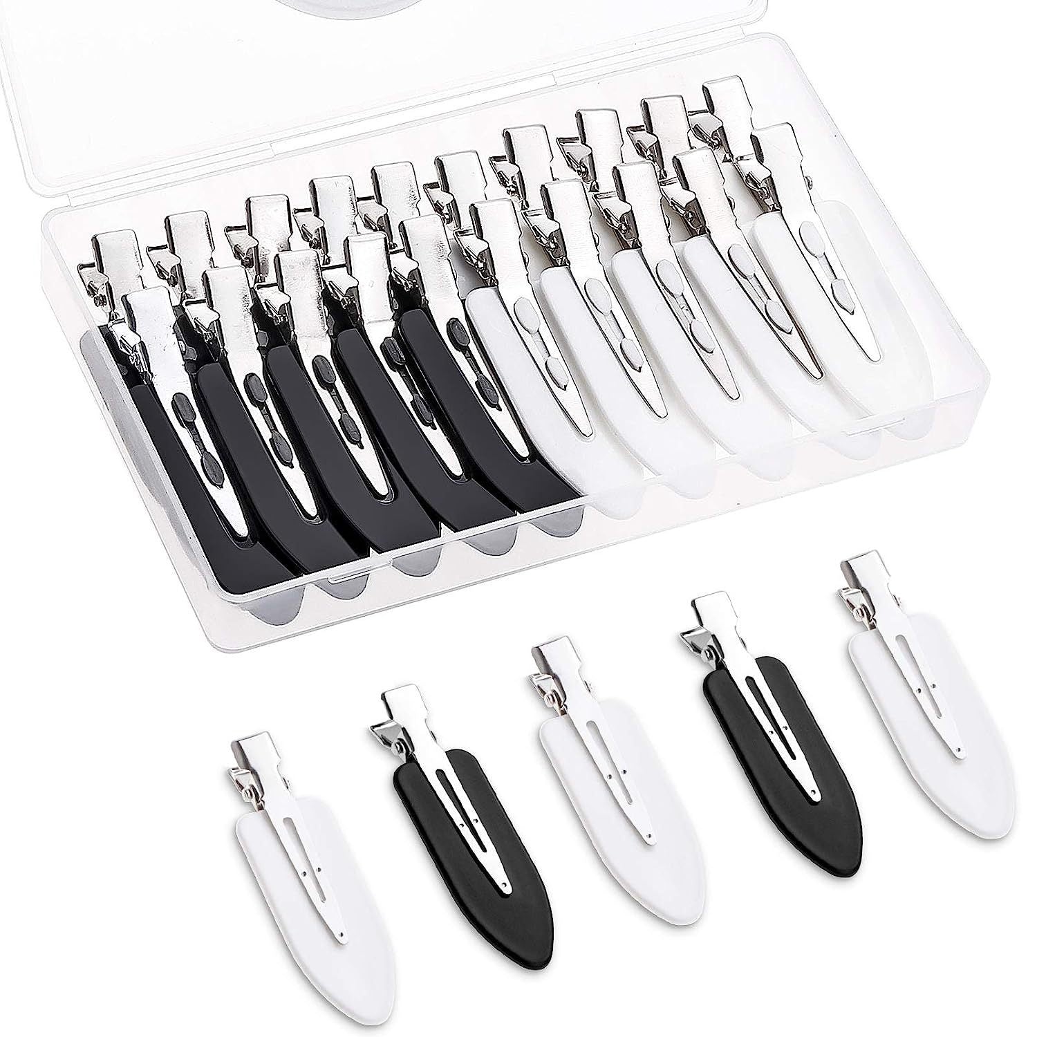 JMT-316938 Traceless Minimalist Hair Barrettes - Boxed Set of Colorful Clips for Bangs and Styling