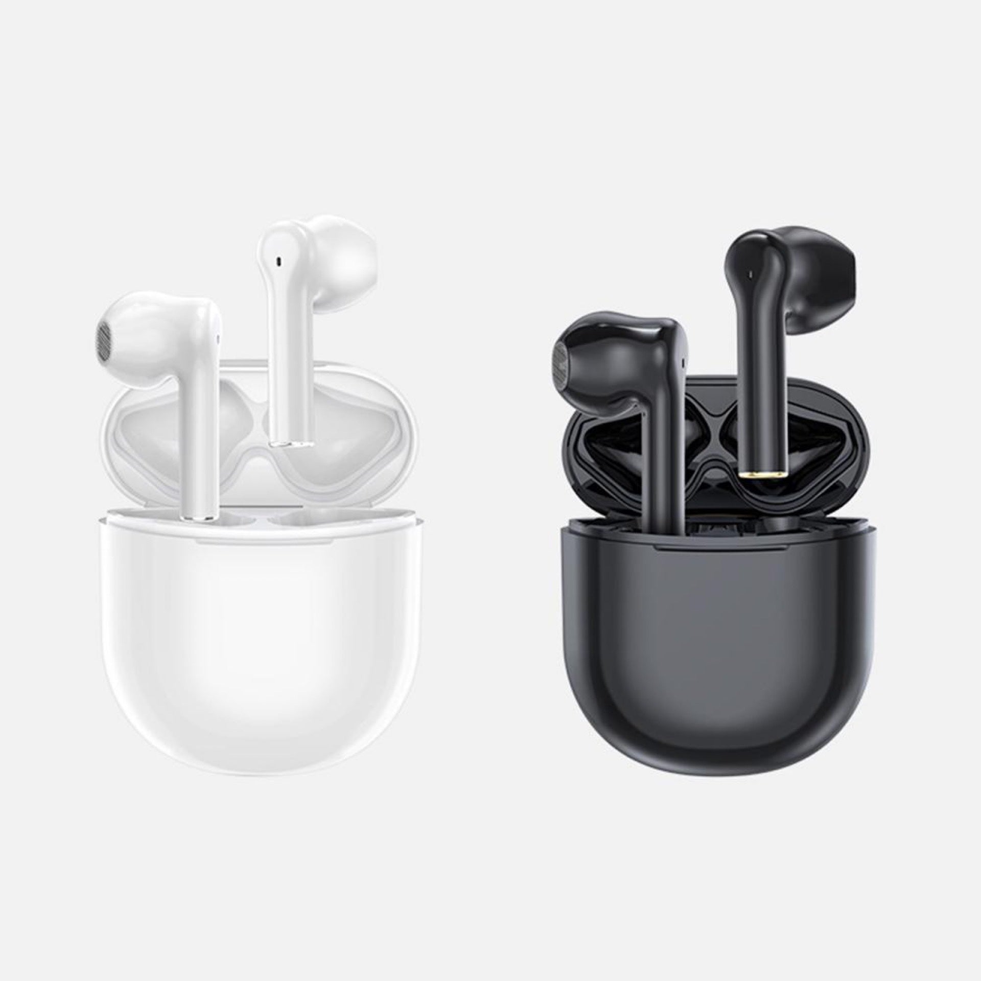 JMT-317386 Wireless Binaural Bluetooth Headset with Charging Case and Multi-Point Connection