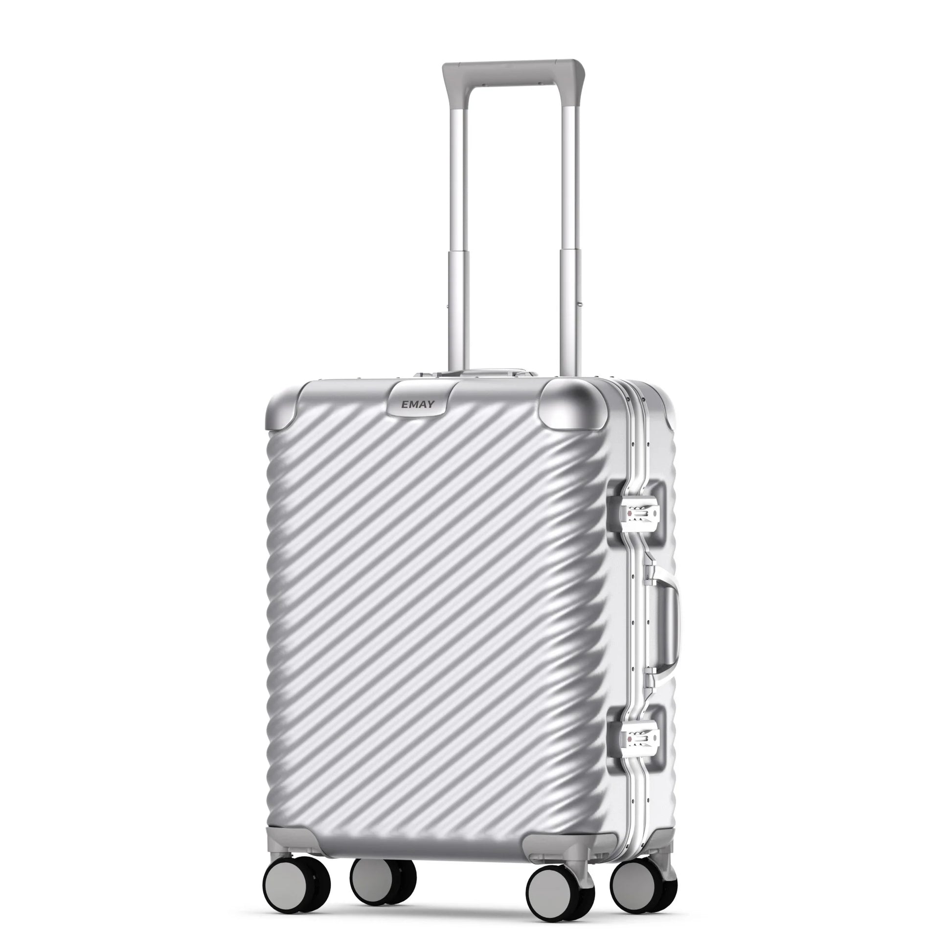JMT-317450 Lightweight Aluminium Frame PC Carry-On Trolley Case Travel Suitcase Set
