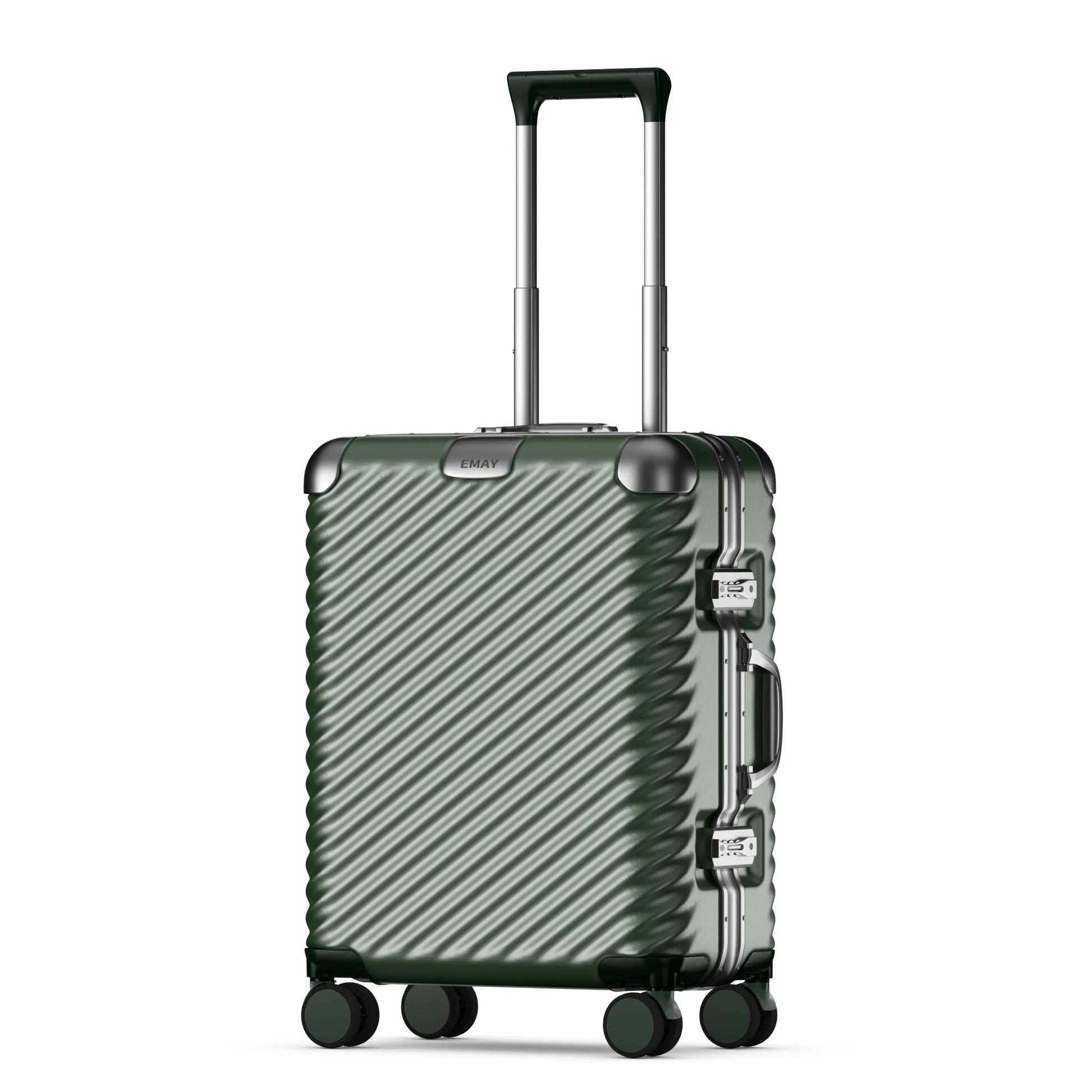 JMT-317450 Lightweight Aluminium Frame PC Carry-On Trolley Case Travel Suitcase Set