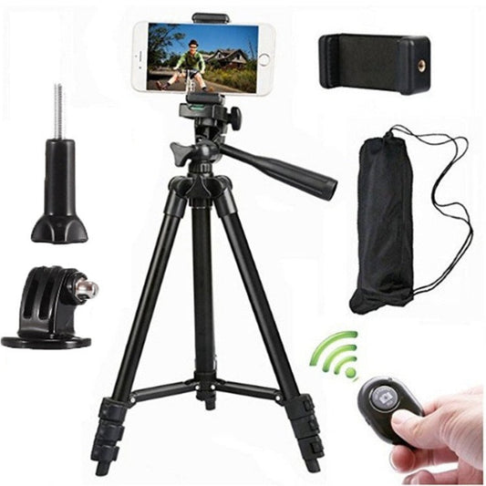 JMT-317578 Lightweight 3D Pan/Tilt Tripod with Quick Release Panel for Cameras and DV Digital Cameras