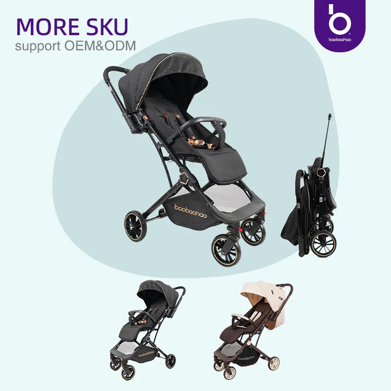 JMT-317706 Compact and Lightweight Folding Stroller for Babies, Ideal for Travel and Airplane Use