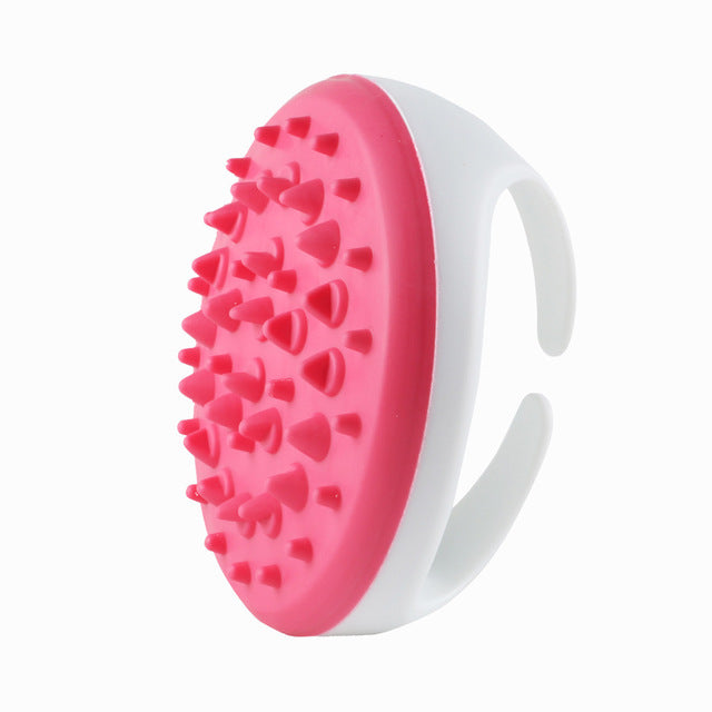JMT-317706 Silicone Meridian Brush for Body Health - Deep Massage Tool for Cellulite Treatment and Relaxation - Portable and Stylish Design